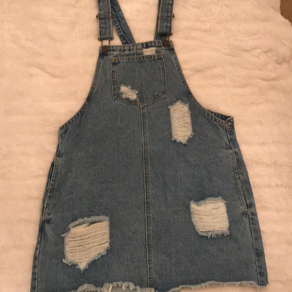 Cello Jean Overall Dress